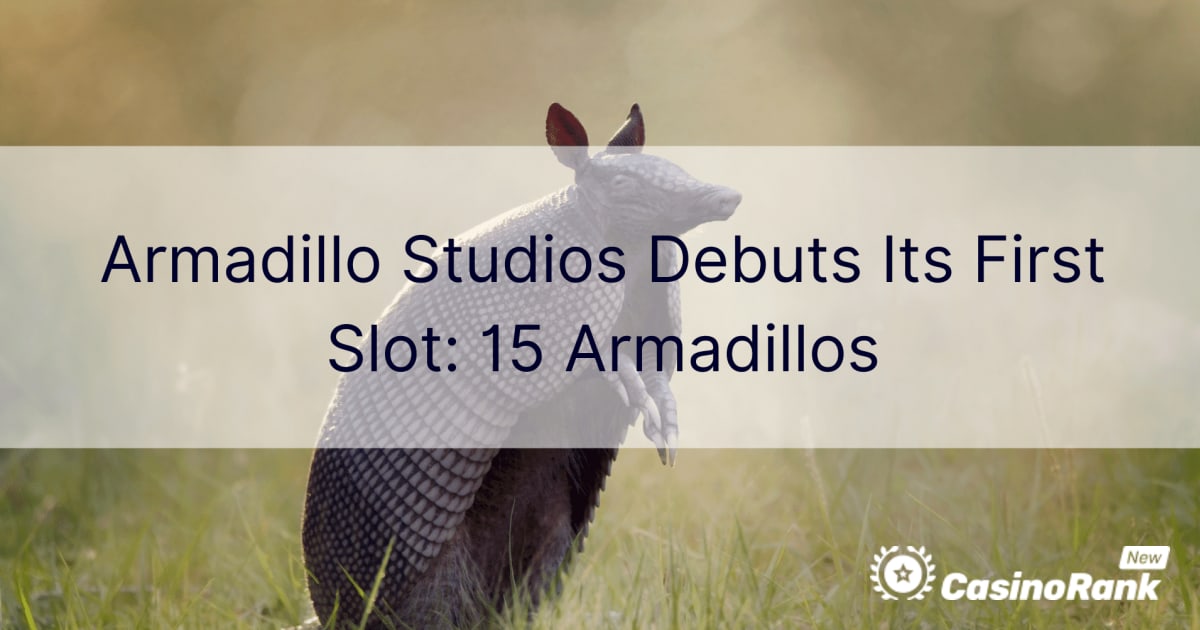 Το Armadillo Studios κάνει το ντεμπούτο του για πρώτη φορά: 15 Armadillos