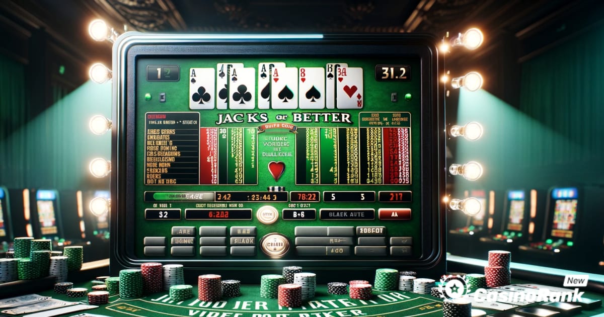 Στρατηγικές έξυπνων τζογαδόρων για να κερδίσετε τζακάκια ή καλύτερο βίντεο πόκερ