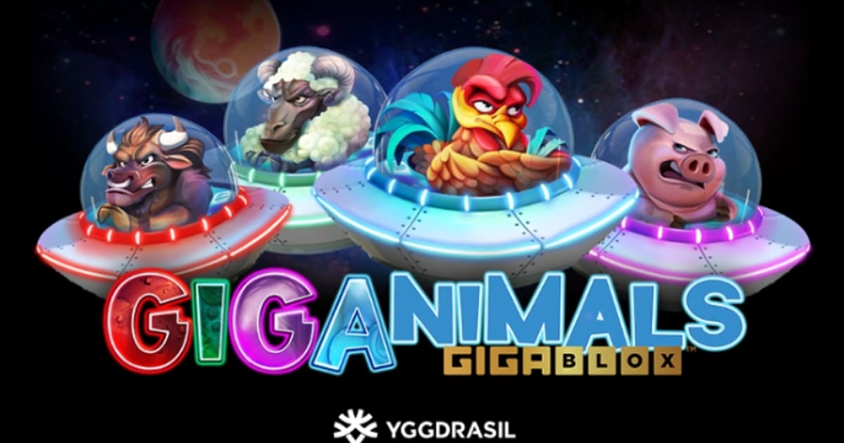 Πηγαίνετε σε ένα Διαγαλαξιακό ταξίδι στο Giganimals GigaBlox από την Yggdrasil